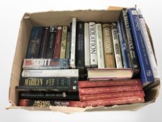 Various volumes including fiction, Freemasonry biographies, etc.