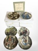 A quantity of Wedgwood 'Wind In The Willows' collector's plates, designed by Eric Kincaid.