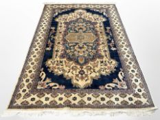 An Indian rug of Persian design,