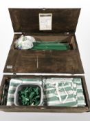 A Reva garden pavilion contained in four storage boxes, each 122cm wide.