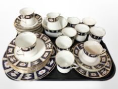 Approximately 38 pieces of CWS Longton Windsor tea china.