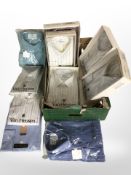 A quantity of gent's dress shirts including Van Heusen, etc.