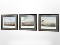 After Nicholas Pocock : The Battle of Trafalgar 1805, reproduction in colours numbered 33/750,