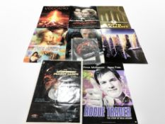 A group of modern film posters, largest 100cm x 69cm.