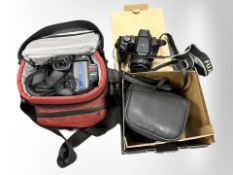 A Fujifilm Finepix S1 digital camera with Super EBC Fujinon 50x Zoom f=4.3-215 lens.