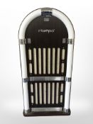 An Intempo Bluetooth jukebox with lead, height 82cm.