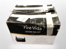 A Fire Vida laxton fuel set in box.