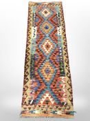A Chobi kilim runner,