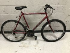 A Raleigh Avalanche bike, 23