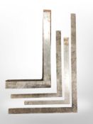 A group of draughtsmans squares.