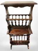 A pair of reproduction magazine stands.