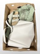 A pair of Birkenstock sandals, size 38 (Unused), together with a New Look gillet,