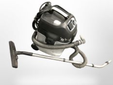 A Nilfisk wet and dry vacuum cleaner.