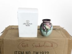 35 matching Old Tupton Ware bulbous pottery vases, height 9.5cm, all boxed.