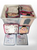 A large quantity of greetings cards.