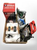 A Spear and Jackson garden sprayer, plus two others, electronic insect killers,