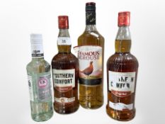 Two bottles of Southern Comfort liqueur 70cl,