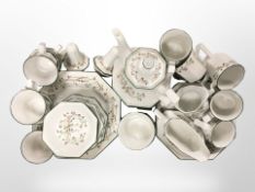 A quantity of Johnson Brothers Eternal Beau tea and dinner wares.