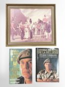 Two autobiographical volumes 'Storm Command' and 'Looking for Trouble',