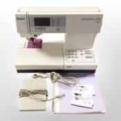 A Pfaff Expression 2036 electric sewing machine with pedal,