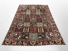 A Bakhtiari carpet, West Iran,
