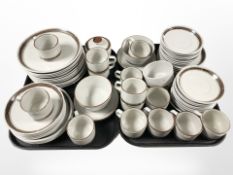 Approximately 63 pieces of Danish Desiree tea and dinner wares.