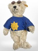 A Steiff summer mohair teddy bear.