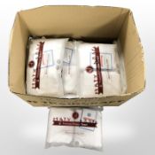 A quantity of fitness towels.