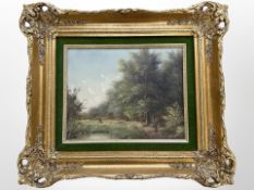 Kathleen Turnbull : Autumn, pastel, 29cm x 20cm,