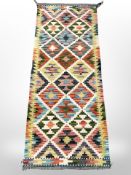 A Chobi kilim runner,