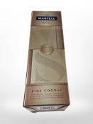A bottle of Martell VS fine cognac, 700ml, in carton.
