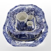 A Copeland Spode Italian meat dish, width 41 cm,