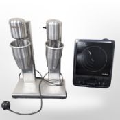 A Buffalo stainless steel mixer