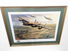 After Nicolas Trudgian : Bomber Force, limited edition colour print,