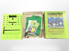 A Subbuteo set