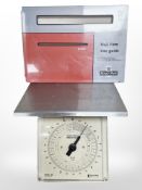 A set of Royal Mail scales