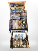 A large quantity of Doctor Who collectables, including model Dalek and other figurines,