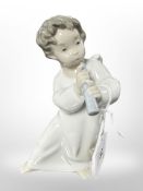 A Lladró figure 4540 'Angel with Flute', with original box.