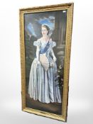 Bert Bainbridge : Portrait of Queen Elizabeth II, oil on canvas, 69 cm x 166 cm.