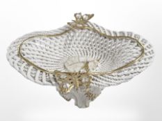 A reproduction Italian ceramic table centrepiece, height 19cm.