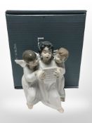 A Lladró figure 4542 'Angels Group', with original box.