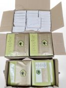 A large quantity of poppies napkin and tissues (3 boxes)