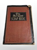 A Derwent scrap book containing assorted 20th century newspaper cuttings relating to the Royal