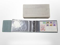 A folder containing a collection of Jersey First Day Covers.