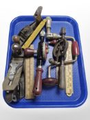 A Stanley Bailey no.4 wood working plane, further No.