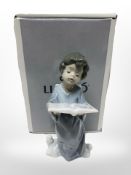 A Lladró figure 5724 'Angelic Voice', with original box.