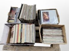 A large quantity of LP records, box sets and CD's,