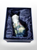 Eighteen matching Old Tupton Ware pottery figures of seated cats, height 15cm, all boxed.