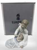 A Lladró figure 6961 'My Guardian Angel', with original box.