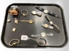 * Withdrawn* A group of watches, vintage stainless steel Esprit, lady's watches,